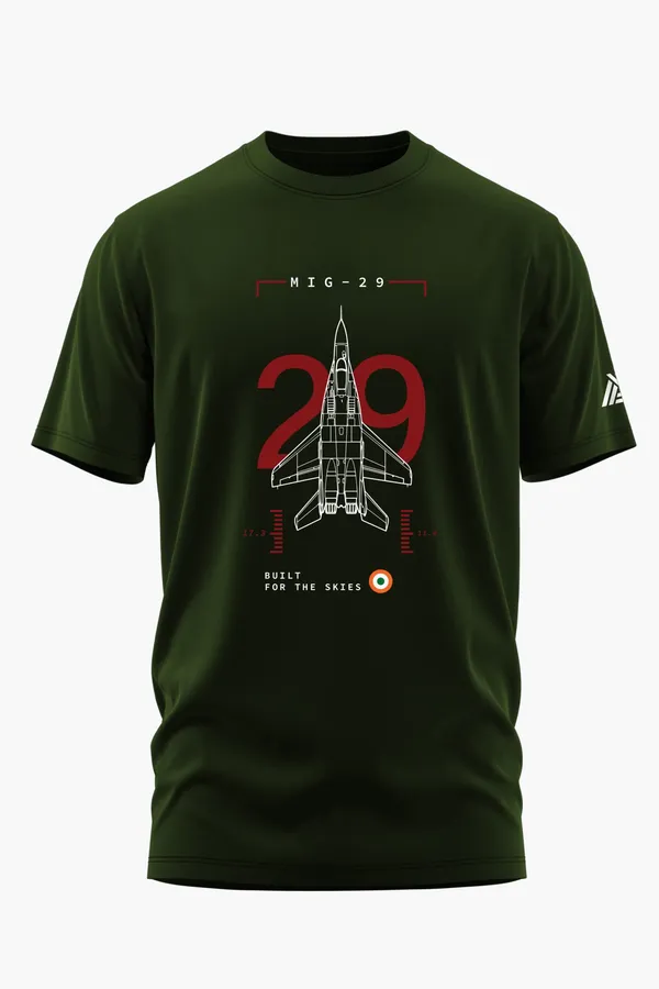 MIG-29_DOMINATOR_COTTON_T-SHIRT_-_Olive,_XXL