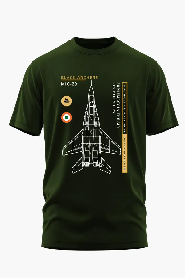 MIG-29_SUPREMACY_COTTON_T-SHIRT_-_Olive,_XXL
