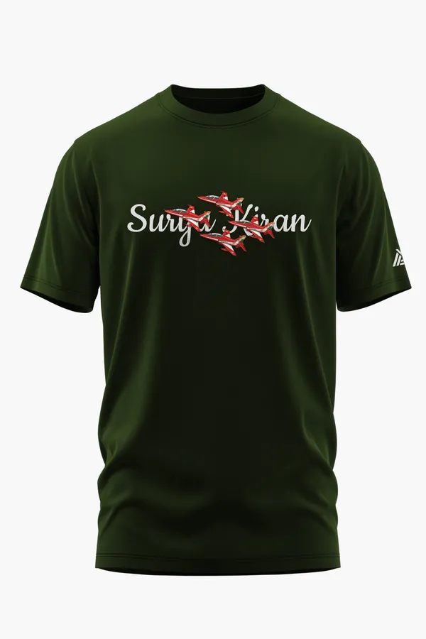SURYA_KIRAN_COTTON_T-SHIRT_-_Olive,_XXL