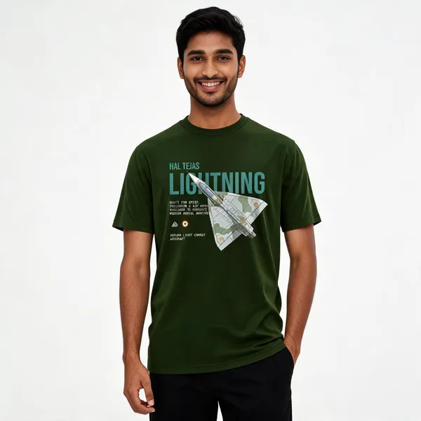 Olive_Cotton-Lycra_Regular_Fit_T-Shirt_For_Men
