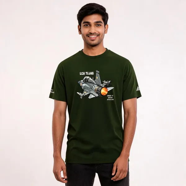 Olive_Cotton-Lycra_Regular_Fit_Lca_Tejas_Tactical_Round_Neck_T-Shirt_For_Men