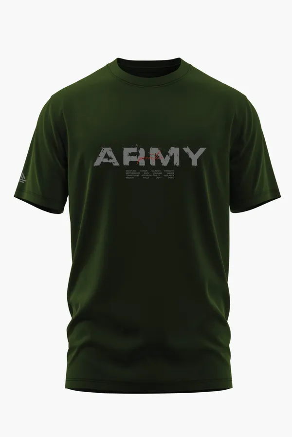 ARMY_PRIDE_WEAR_COTTON_T-SHIRT_-_Olive,_XL