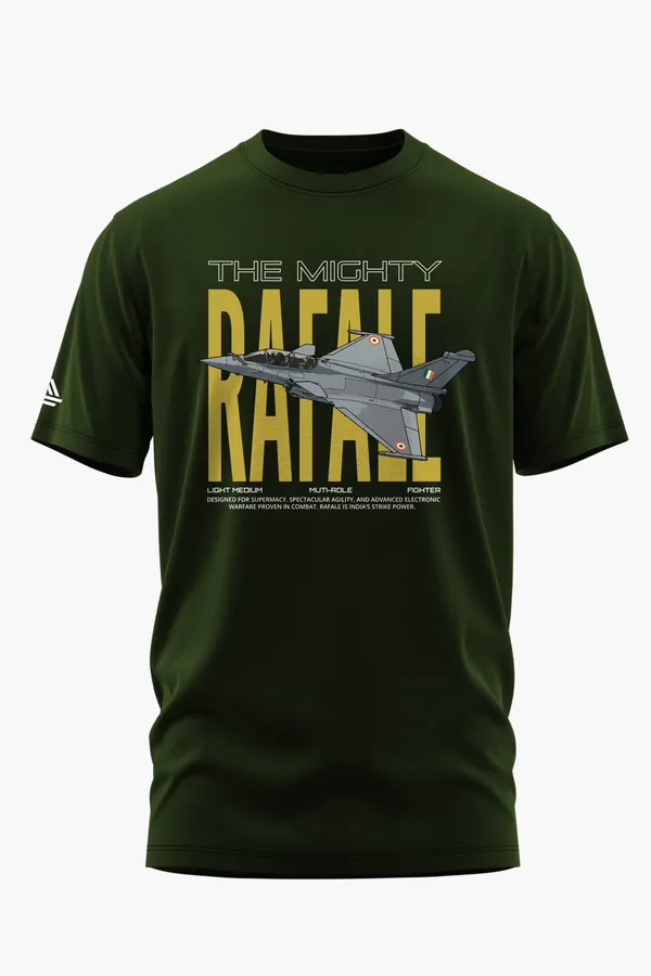THE_MIGHTY_RAFALE_COTTON_T-SHIRT_-_Olive,_XXL