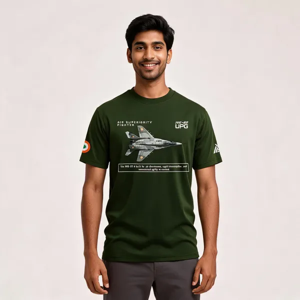 Olive_Cotton_Blend_Regular_Fit_Graphic_T-Shirt_For_Men
