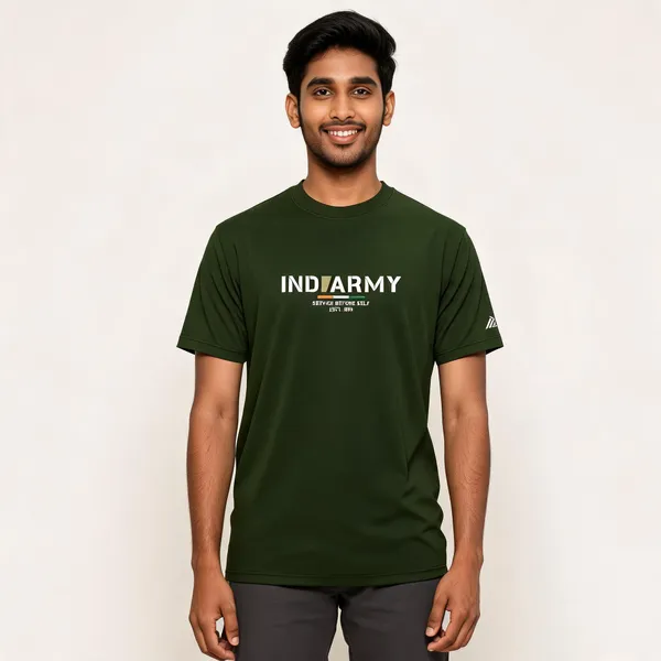 Olive_Cotton_Regular_Fit_Indian_Army_Estd_1895_T-Shirt_For_Men