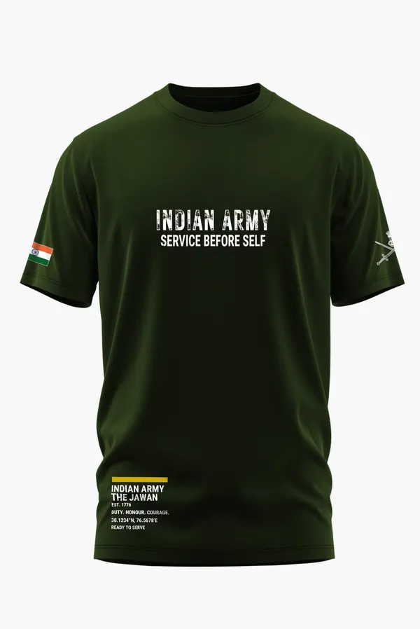 THE_JAWAN_COTTON_T-SHIRT_-_Olive,_XL