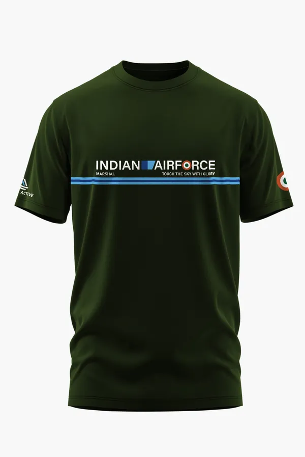 INDIAN_AIRFORCE_ORIGINALS_COTTON_T-SHIRT_-_Olive,_XL