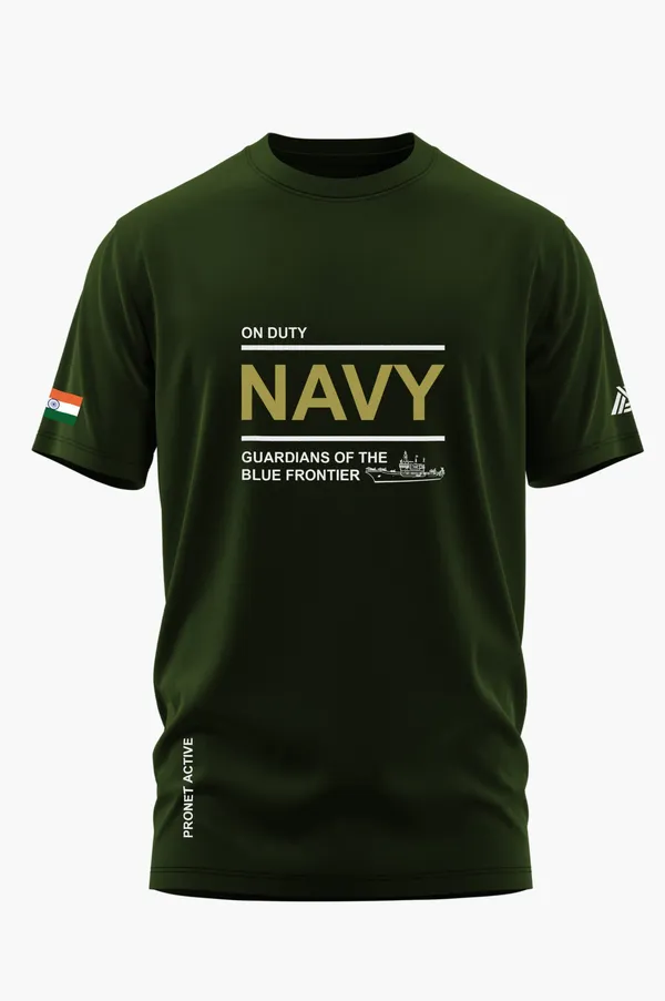 ON_DUTY_NAVY_COTTON_T-SHIRT_-_Olive,_XXL