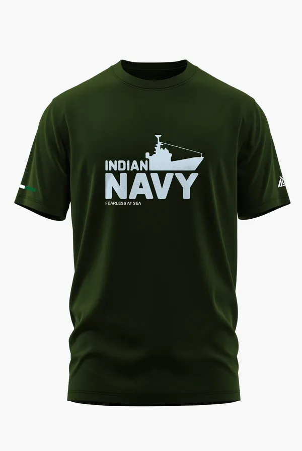NAVAL_WARRIOR_COTTON_T-SHIRT_-_Olive,_XXL