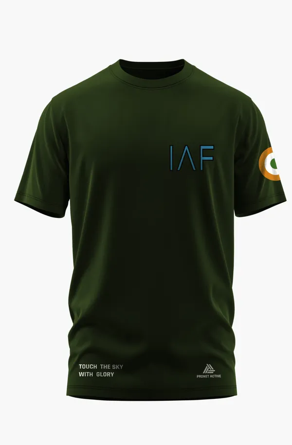 IAF_HONOUR_CLASSIC_COTTON_T-SHIRT_-_Olive,_XL