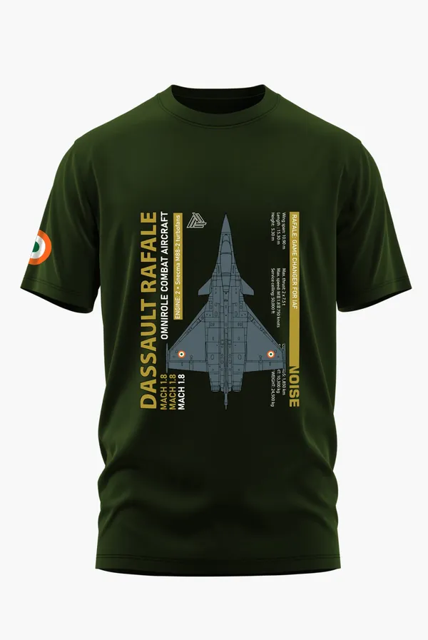 RAFALE_GAME_CHANGER_COTTON_T-SHIRT_-_Olive,_XL