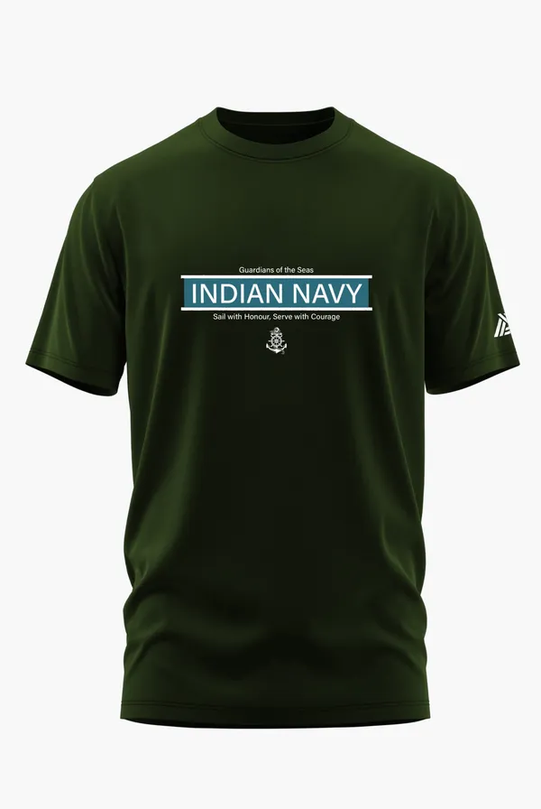 INDIAN_NAVY_HONOUR_COTTON_T-SHIRT_-_Olive,_XXL