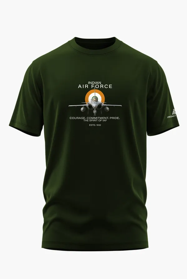 THE_SPIRIT_OF_IAF_COTTON_T-SHIRT_-_Olive,_XL