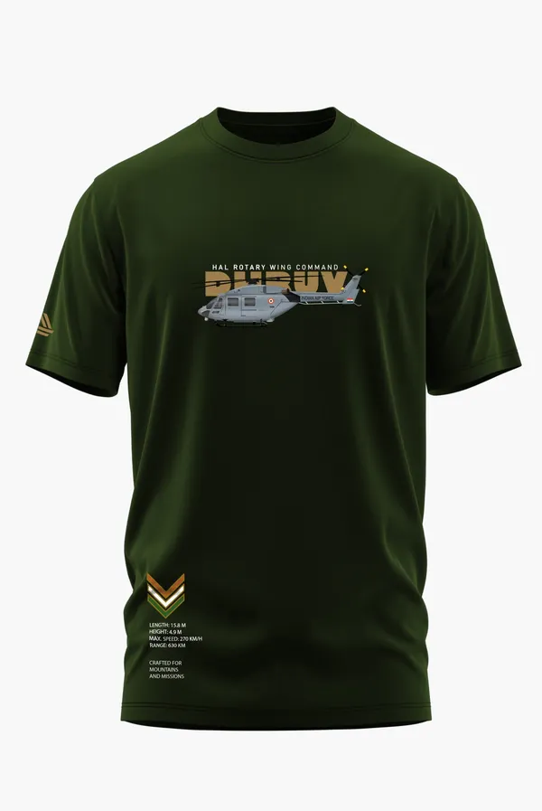 DHRUV_CRAFTED_FOR_MISSIONS_COTTON_T-SHIRT_-_Olive,_XL