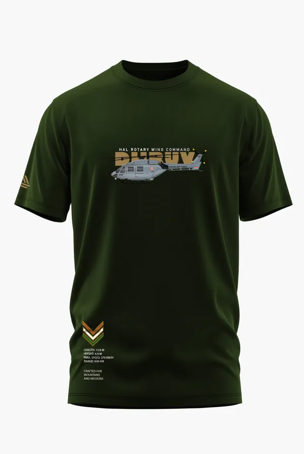 DHRUV_CRAFTED_FOR_MISSIONS_COTTON_T-SHIRT_-_Olive,_XL