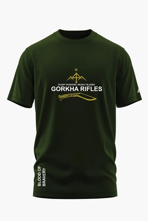 GORKHA_SILENT_SHADOWS_COTTON_T-SHIRT_-_Olive,_XL