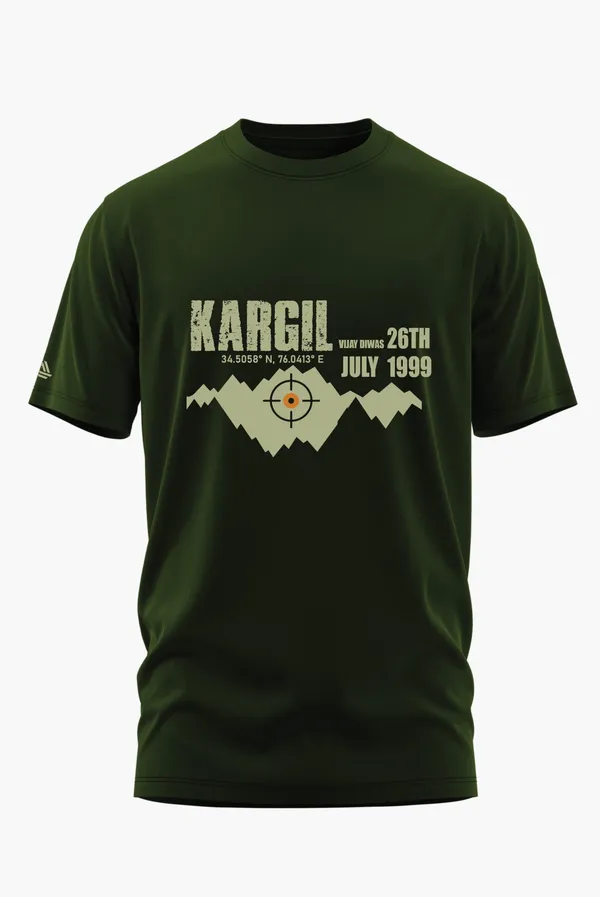 KARGIL_SIGNATURE_TRIBUTE_COTTON_T-SHIRT_-_Olive,_XL