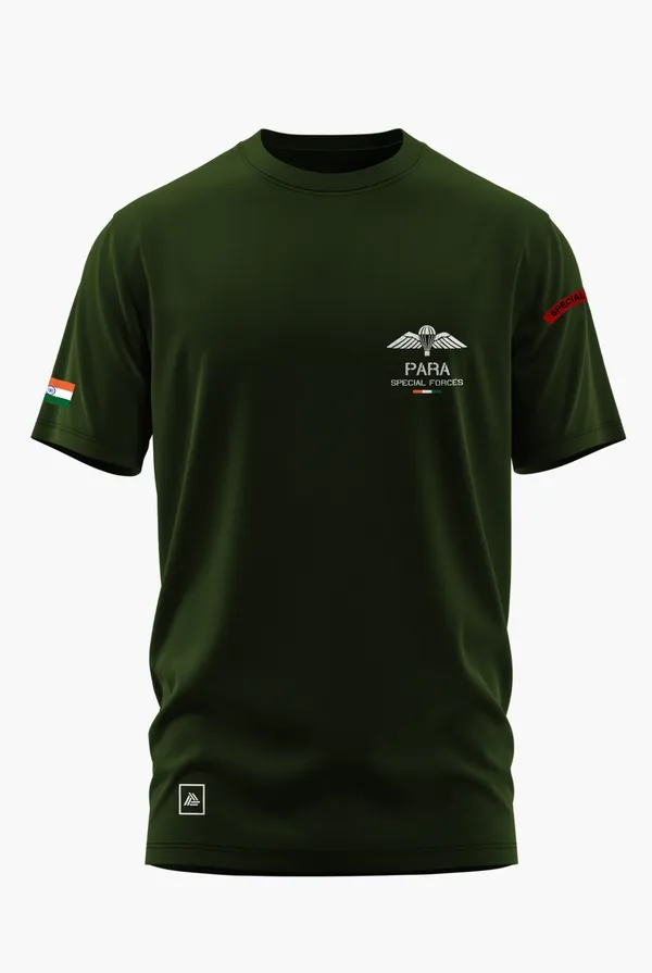PARA_SF_COMMANDO_COTTON_T-SHIRT_-_Olive,_XL
