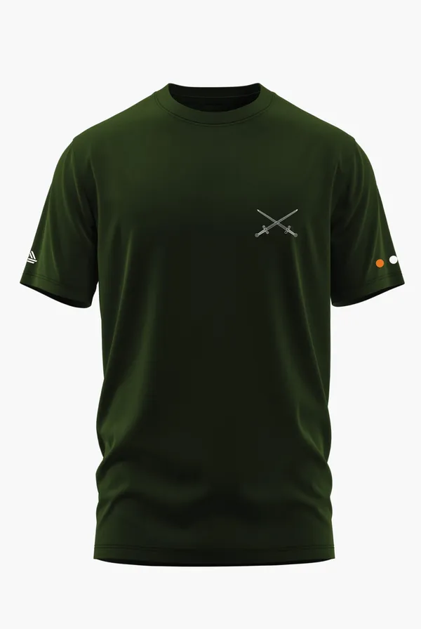 INDIAN_ARMY_DIVISION_COTTON_T-SHIRT_-_Olive,_XL
