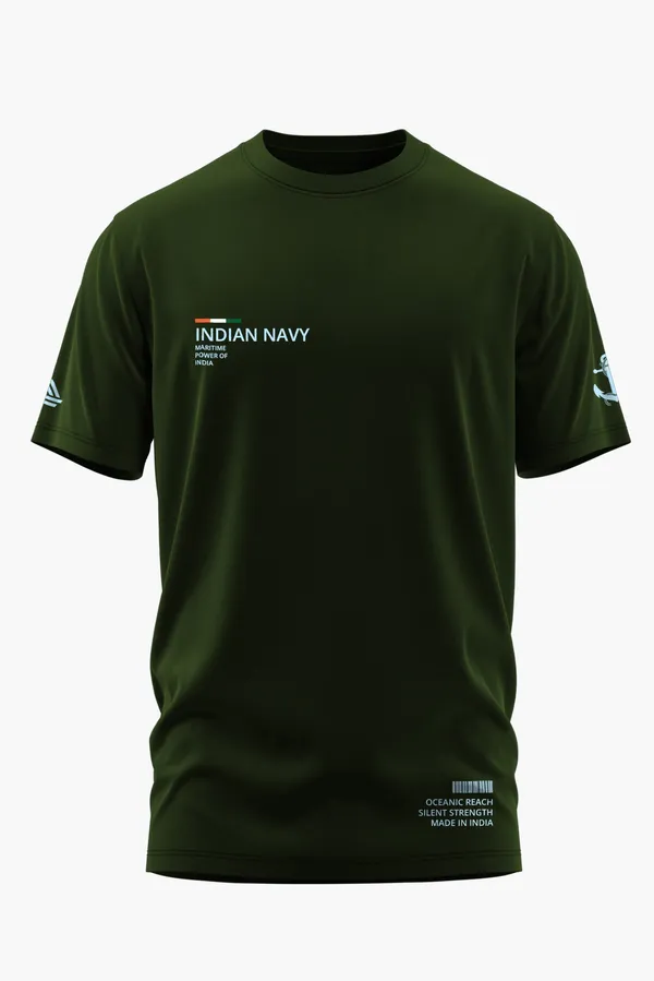 OCEANIC_REACH_COTTON_T-SHIRT_-_Olive,_XXL