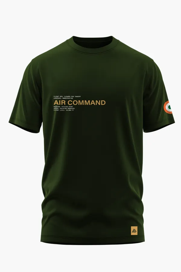AIR_COMMAND_UNRESTRICTED_COTTON_T-SHIRT_-_Olive,_XL