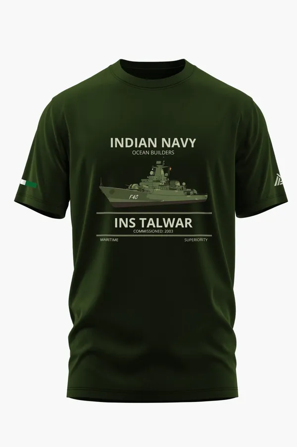 INS_TALWAR_COTTON_T-SHIRT_-_Olive,_XXL