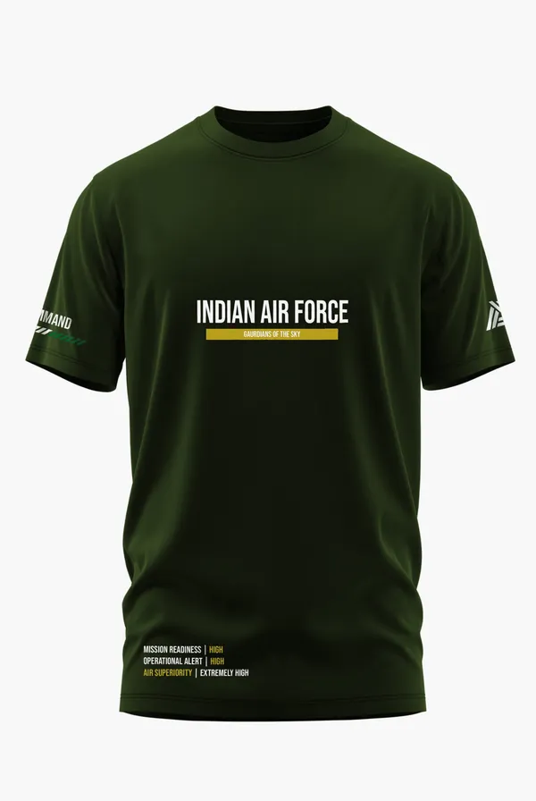 IAF_OPERATIONAL_ALERT_COTTON_T-SHIRT_-_Olive,_XL