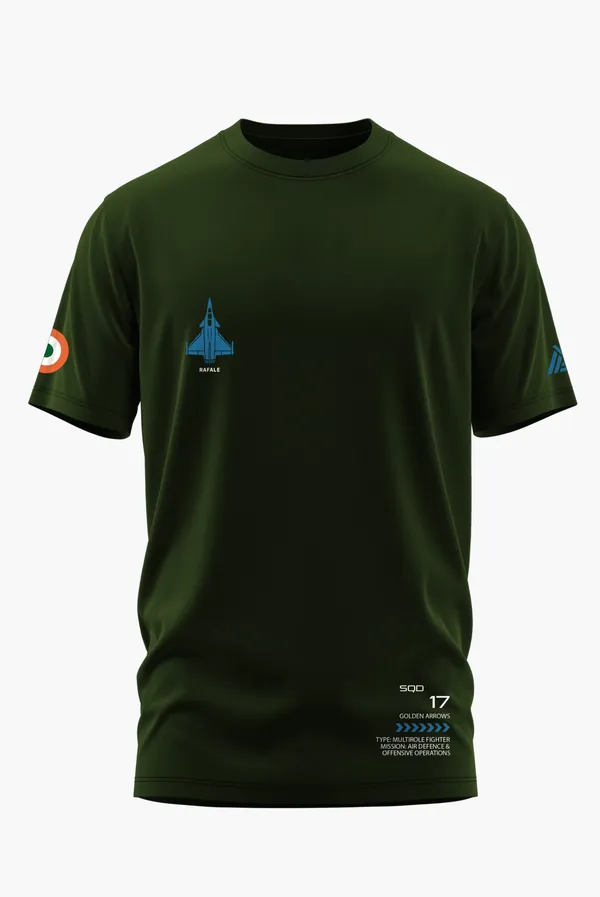 RAFALE_GOLDEN_ARROWS_COTTON_T-SHIRT_-_Olive,_XL