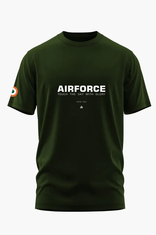 AIRFORCE_SKY_GLORY_COTTON_T-SHIRT_-_Olive,_XL
