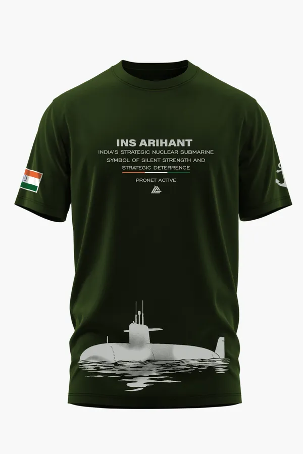 ARIHANT_SILENT_FORCE_COTTON_T-SHIRT_-_Olive,_XL