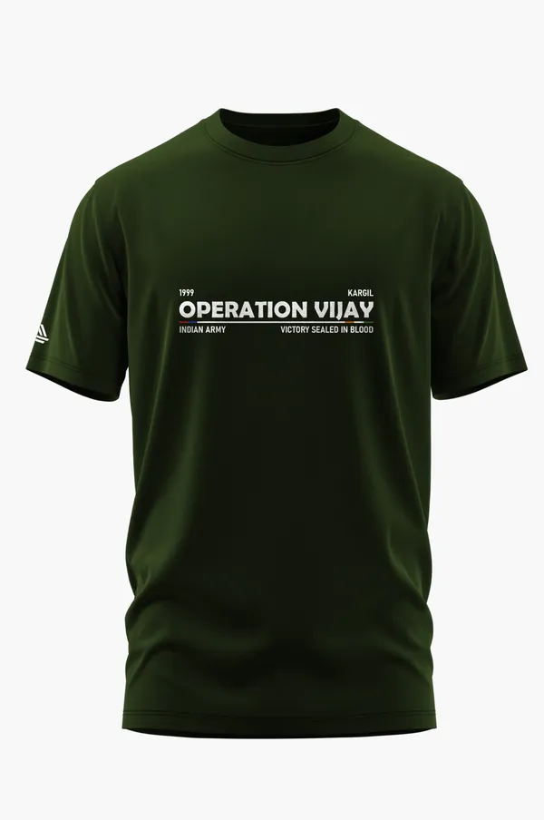 OP._VIJAY_VICTORY_SEALED_COTTON_T-SHIRT_-_Olive,_XL