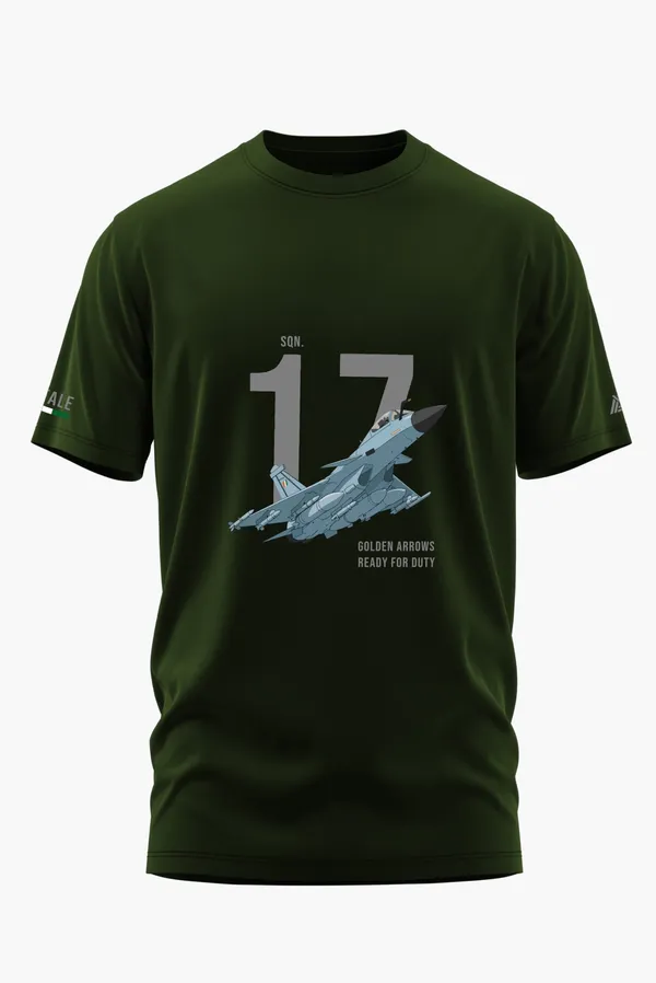 SQN._17_GOLDEN_ARROWS_COTTON_T-SHIRT_-_Olive,_XL