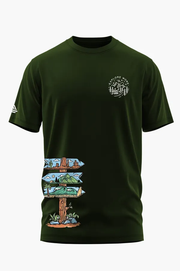 CHOOSE_YOUR_ADVENTURE_COTTON_T-SHIRT_-_Olive,_XXL