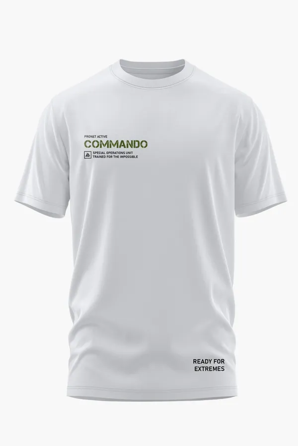 COMMANDO_ACTIVE_COTTON_T-SHIRT_-_White,_XXL