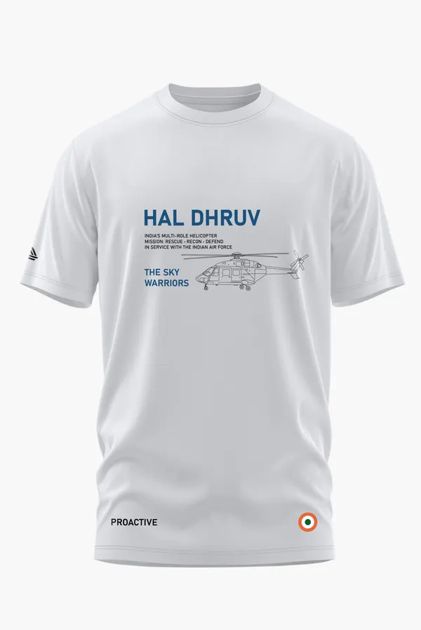 HAL_DHRUV-SKY_WARRIORS_COTTON_T-SHIRT_-_White,_XL