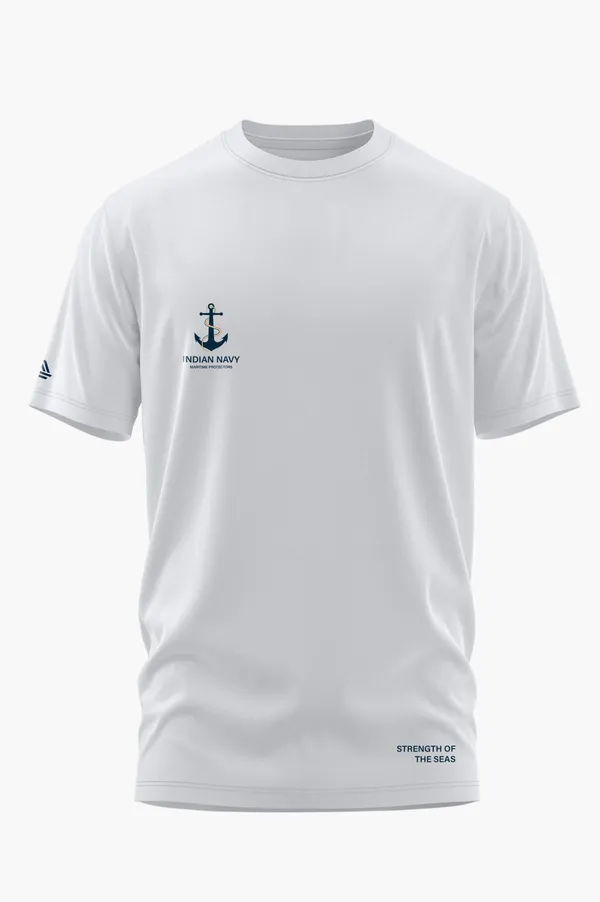 INDIAN_NAVY_GUARDING_THE_SEAS_COTTON_T-SHIRT_-_White,_XL