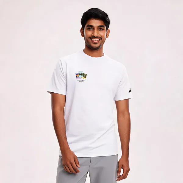 White_Cotton_Regular_Fit_Memories_Graphic_T-Shirt_For_Men