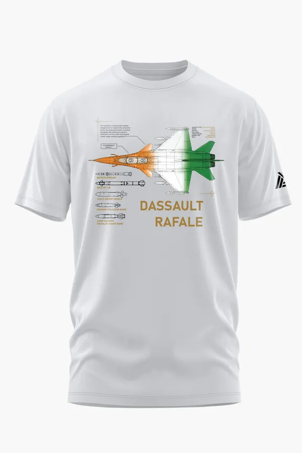 DASSAULT_RAFALE_BLUEPRINT_COTTON_T-SHIRT_-_White,_XXL