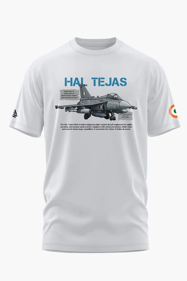 HAL_TEJAS_MK1A_INDIGENOUS_COTTON_T-SHIRT_-_White,_XXL
