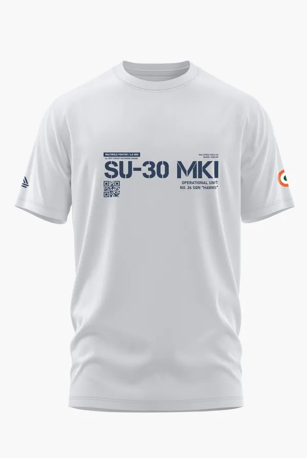 SU30_MKI-THE_HAWKS_COTTON_T-SHIRT_-_White,_XL