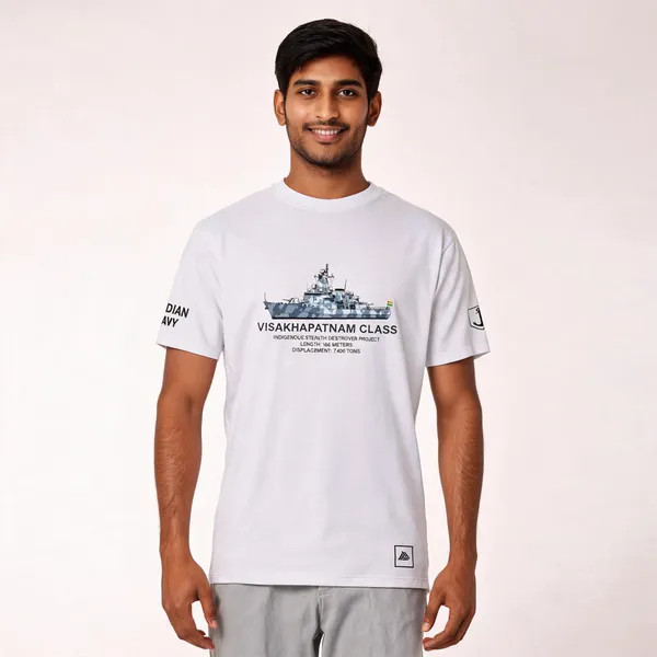 White_Cotton_Blend_Regular_Fit_Ins_Visakhapatnam_Round_Neck_T-Shirt_For_Men