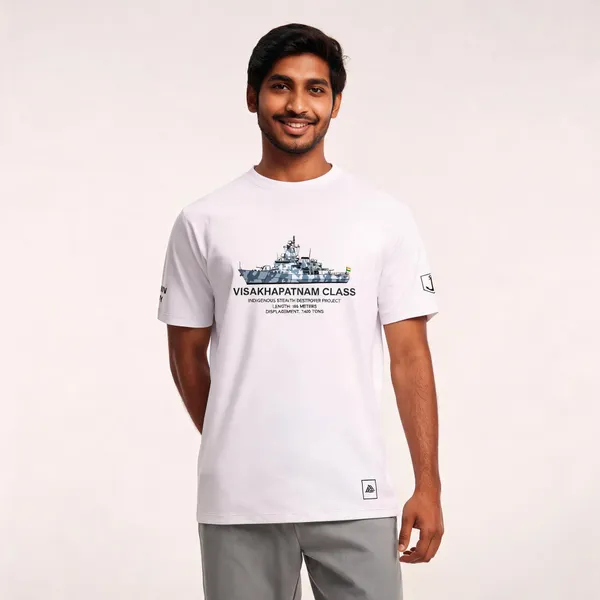 White_Cotton_Blend_Regular_Fit_Ins_Visakhapatnam_Round_Neck_T-Shirt_For_Men