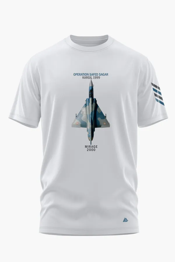 MIRAGE_2000_OP._SAFED_SAGAR_COTTON_T-SHIRT_-_White,_XL