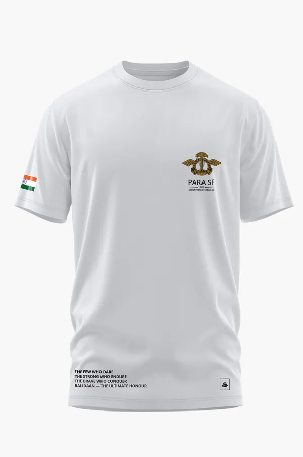 PARA_SF_THE_FEW_WHO_DARE_COTTON_T-SHIRT_-_White,_XL