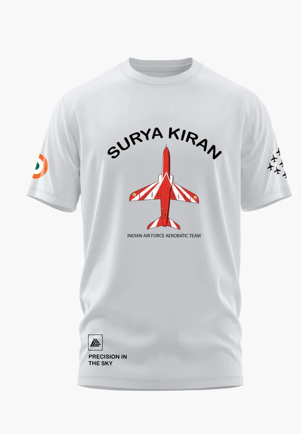 SURYA_KIRAN_AEROBATIC_TEAM_COTTON_T-SHIRT_-_White,_XL