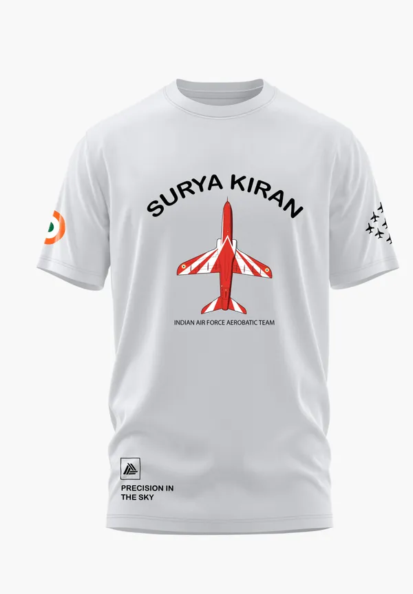 SURYA_KIRAN_AEROBATIC_TEAM_COTTON_T-SHIRT_-_White,_XL