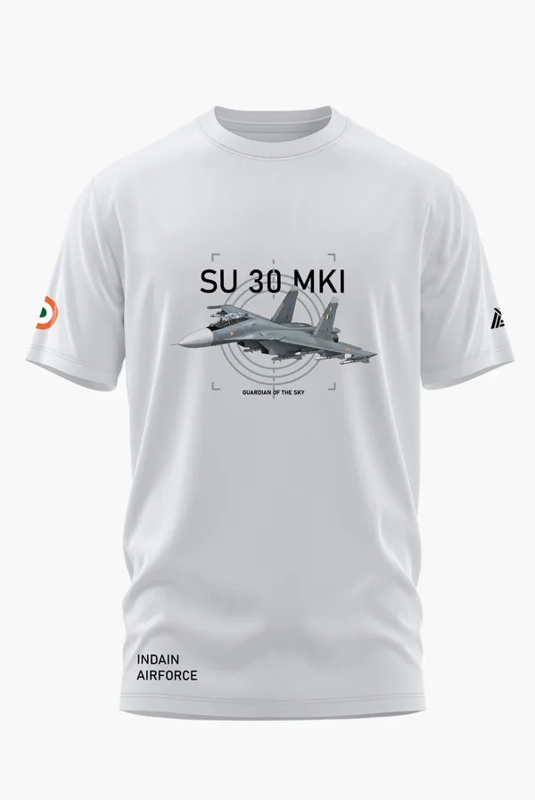 SU-30_MKI_GUARDIAN_OF_THE_SKY_COTTON_T-SHIRT_-_White,_XL