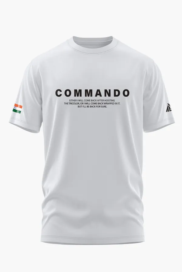 COMMANDO_NO_RETURN_MODE_COTTON_T-SHIRT_-_White,_XL