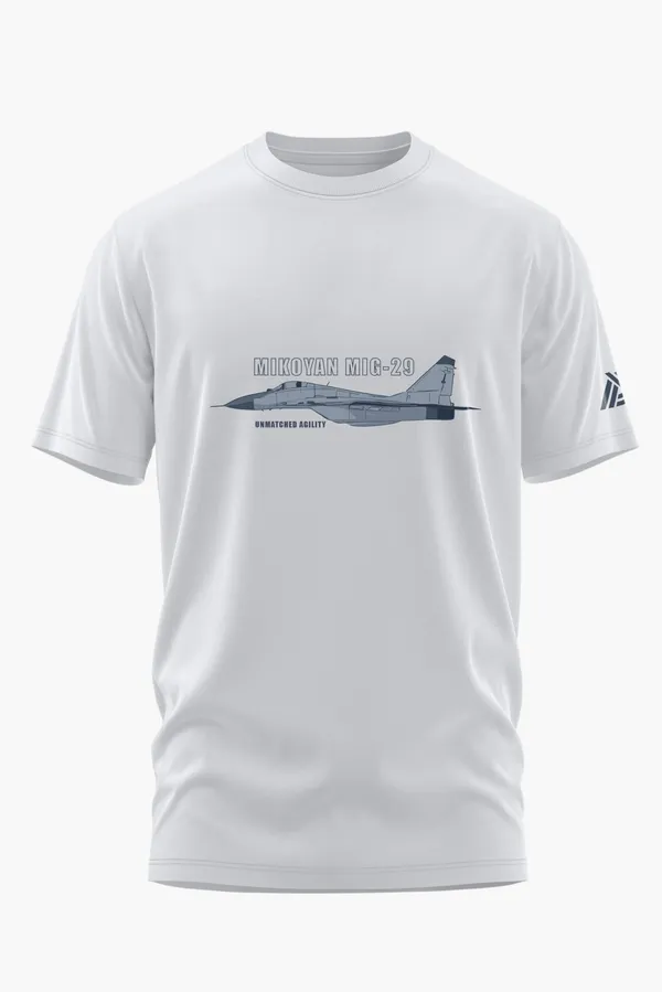 MIG-29_UNMATCHED_AGILITY_COTTON_T-SHIRT_-_White,_XL