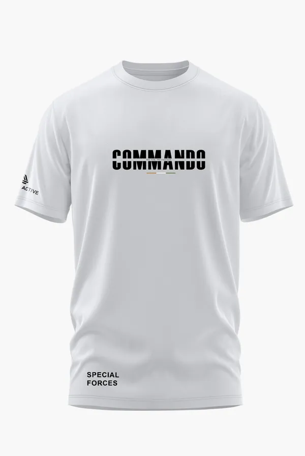 COMMANDO_ELITE_COTTON_T-SHIRT_-_White,_XL